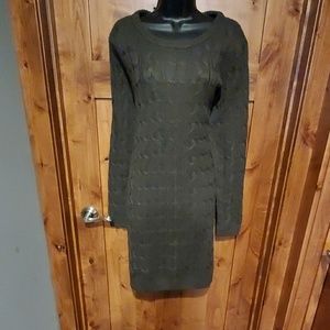 NWT Merona olive sweater dress